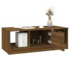 Konferenční stolek hnědý dub 102x50x36 cm kompozitní dřevo 817080