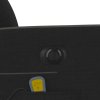 Elektrické masážní polohovací křeslo černé textil 3324047