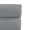 Jídelní židle 4 ks světle šedé textil 3315393