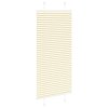 Plisovaná roleta krémová 65x150 cm Šířka látky 64,4cm Polyester 4015289