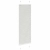Plisovaná roleta světle šedá 40x100 cm Šířka látky 39,4 cm 4015318