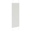 Plisovaná roleta světle šedá 40x100 cm Šířka látky 39,4 cm 4015318