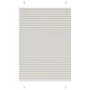 Plisovaná roleta světle šedá 100x100cm Šířka látky 99,4cm 4015330