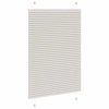Plisovaná roleta světle šedá 100x150cm Šířka látky 99,4cm 4015347
