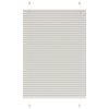 Plisovaná roleta světle šedá 100x150cm Šířka látky 99,4cm 4015347