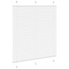 Plisovaná roleta bílá 120x150cm Šířka látky 119,4cm Polyester 4015504