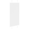 Plisovaná roleta bílá 55x100 cm Šířka látky 54,4 cm Polyester 4015474