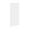 Plisovaná roleta bílá 55x100 cm Šířka látky 54,4 cm Polyester 4015474