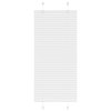 Plisovaná roleta bílá 55x100 cm Šířka látky 54,4 cm Polyester 4015474