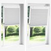 Plisovaná roleta bílá 40x150cm Šířka látky 39,4 cm Polyester 4015488