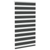 Zebra roleta černá 75x100 cm šířka látky 70,9 cm polyester 4014204