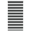 Zebra roleta černá 75x100 cm šířka látky 70,9 cm polyester 4014204