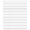 Zebra roleta bílá 125x100 cm šířka látky 120,9 cm polyester 4014734