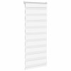 Zebra roleta bílá 55x100 cm šířka látky 50,9 cm polyester 4014720