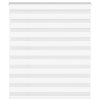 Zebra roleta bílá 135x150 cm šířka látky 130,9 cm polyester 4014762