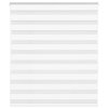 Zebra roleta bílá 125x150 cm šířka látky 120,9 cm polyester 4014760