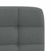 Jídelní židle 4 ks tmavě šedé textil 3315192