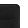 Jídelní židle 2 ks černé textil 4101234