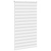 Zebra roleta bílá 130x230 cm šířka látky 125,9 cm polyester 4014813