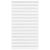 Zebra roleta bílá 130x230 cm šířka látky 125,9 cm polyester 4014813