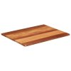 Stolní deska masivní akáciové dřevo 25–27 mm 70 x 90 cm 285997