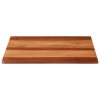 Stolní deska masivní akáciové dřevo 25–27 mm 70 x 90 cm 285997
