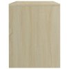 Noční stolky 2 ks dub sonoma 40 x 30 x 40 cm kompozitní dřevo 800016