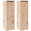 Nástěnné skříňky 2 ks 30 x 30 x 100 cm masivní borové dřevo 813506