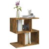 Noční stolky 2 ks kouřový dub 50x30x51,5 cm kompozitní dřevo 815829