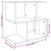 Noční stolky 2 ks kouřový dub 50x30x51,5 cm kompozitní dřevo 815829