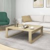 Konferenční stolek dub sonoma 100x100x35 cm kompozitní dřevo 808633