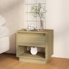 Noční stolky 2 ks dub sonoma 45 x 34 x 44 cm kompozitní dřevo 809519