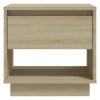 Noční stolky 2 ks dub sonoma 45 x 34 x 44 cm kompozitní dřevo 809519