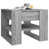 Konferenční stolek šedý sonoma 55,5x55x45 cm kompozitní dřevo 816932