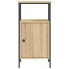 Noční stolek dub sonoma 41 x 31 x 80 cm kompozitní dřevo 825925