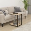 Odkládací stolek na kolečkách dub sonoma 50x35x55,5 cm kompozit 825808