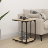 Odkládací stolek na kolečkách dub sonoma 50x35x55,5 cm kompozit 825808