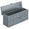Hliníkový box 48,5 x 14 x 20 cm stříbrný 142935