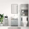 Koupelnová skříňka betonově šedá 60x33x61 cm kompozitní dřevo 802646