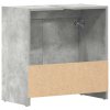 Koupelnová skříňka betonově šedá 60x33x61 cm kompozitní dřevo 802646