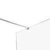 Podpůrné rameno pro sprchový kout nerezová ocel 70–120 cm 146229