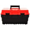 Box na nářadí plast 462 x 256 x 242 mm červený 146269