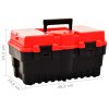 Box na nářadí plast 462 x 256 x 242 mm červený 146269