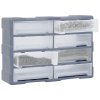 Organizér s 8 velkými zásuvkami 52 x 16 x 37 cm 149600