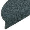 Samolepicí nášlapy na schody 5 ks zelené 56x17x3 cm vpichované 149696