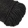 Pracovní lano černé 6 mm 100 m polypropylen 153003