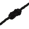 Pracovní lano černé 6 mm 100 m polypropylen 153003