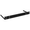 Plovoucí nástěnné police 4 ks lesklé bílé 90x23,5x3,8 cm MDF 323756