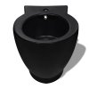 Keramické WC a bidet černé 270567