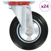 24 ks otočná kolečka 160 mm 277989